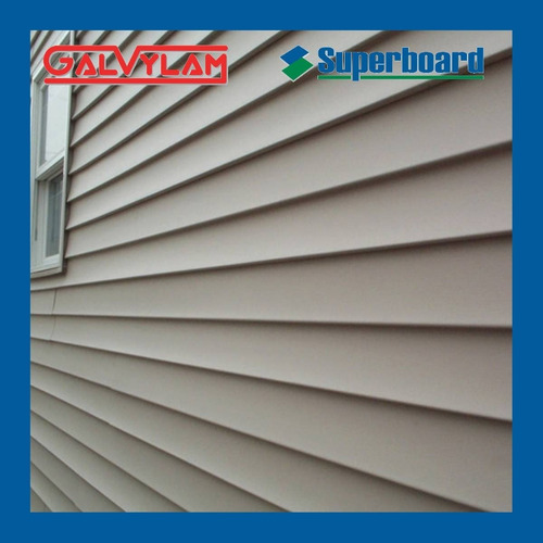 Siding Cedral Natural Texturado 6mm Borde Recto X Tira Gris