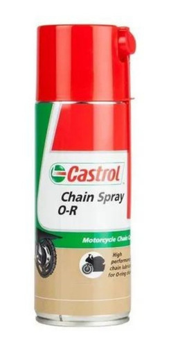 Lubricante Cadena Moto Castrol Chain O-r Spray Oring 400ml 