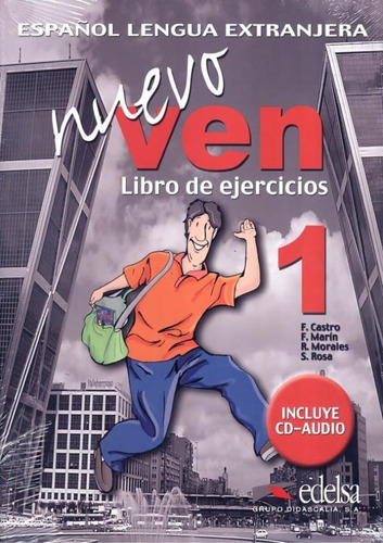 Nuevo ven 1 libro de ejercicios + CD audio, de Castro, Francisca. Editora Distribuidores Associados De Livros S.A., capa mole em español, 2003