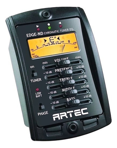 Artec Edge-nd 4 Bandas Afinador Clásica Acústica - Plus