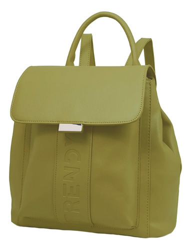 Mochila Cartera Eco Cuero Dama Fashion Original Colores