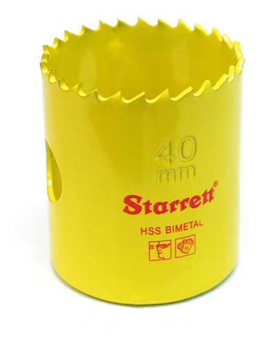 Sierra Copa Bimetal 40 Mm (a10) - Starrett - Fast Cut