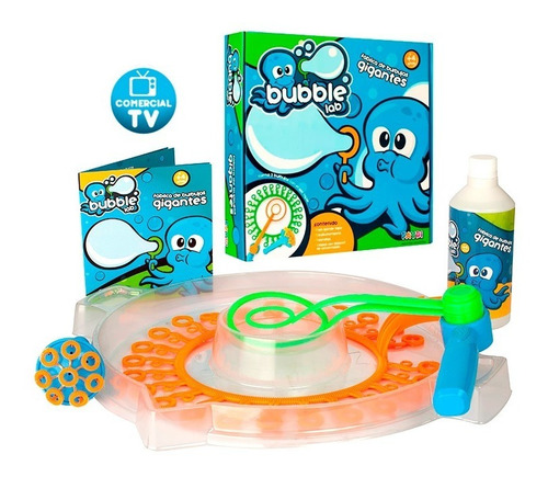 Bubble Lab Burbujero Grande Fabrica Burbujas Original Tv