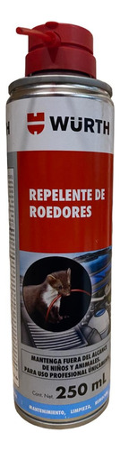 Spray Repelente De Roedores - Wurth 250 Ml