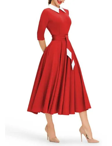 Vestidos de falda circular hotsell