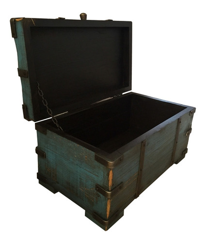 Baul Vintage Mod Britannic Varios Colores. Mueble Casa