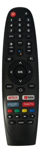 Control Remoto Smart Para Pantalla Sansui Tipo Magic Sin Voz