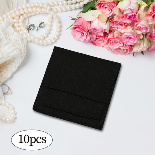 10x Bolsas De Joyería Bolsas De Embalaje De Gamuza Bolsas
