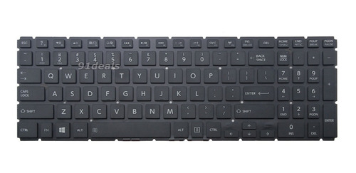 Teclado Toshiba Radius P55w P50w S55-c L50b L50d-b L50t 