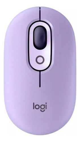 Mouse Inalámbrico Logitech Pop Cosmos Lavander Bluetooth