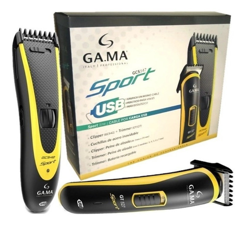 Set Gama Cortadora De Pelo + Trimmer Gc542 + Gt527