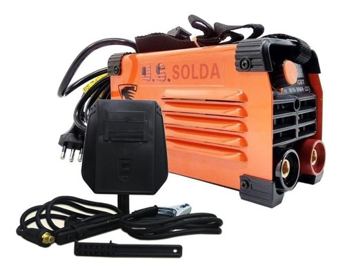 Imagem 5 de 8 de Máquina de solda inverter USK MINI MMA-225 220V