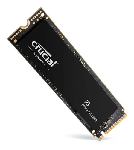 Disco Solido Ssd 2tb Crucial P3 M.2 Pcie 3.0 Nvme 3500 Mb/s