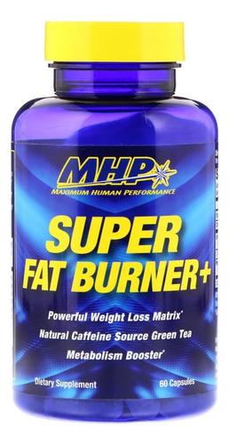 Mhp Super Fat Burner 60 Capsulas Termogenico Sabor Sin Sabor