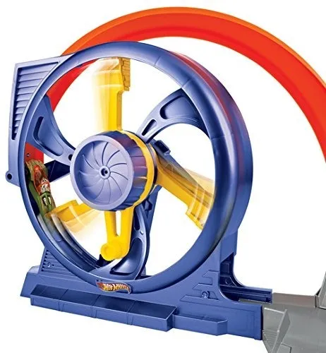 Autopista hot wheels sales turbina de choque