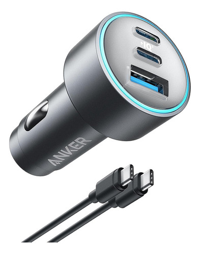 Anker Cargador De Coche Usb-c, Cargador Rápido Compacto De 3