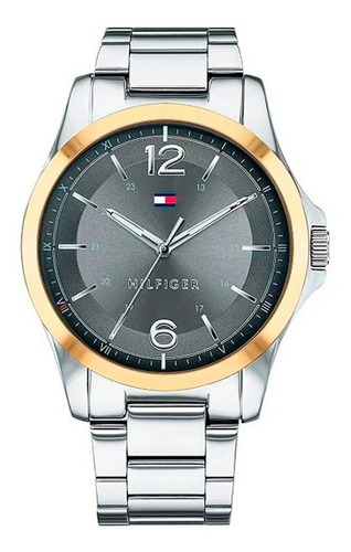 Reloj Tommy Hilfiger De Hombre Fondo Gris 1791504