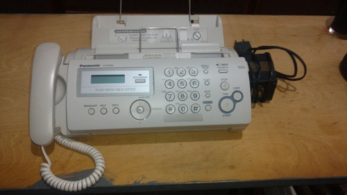 Fax Panasonic Kx-fp205 De Papel Comun Usado (Usado)