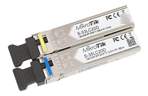 Modulo Transceptor Mikrotik S-3553lc20d 20km Sfp X2