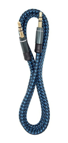 Cable Auxiliar 3.5mm Reforzado De 1 Metro Colores