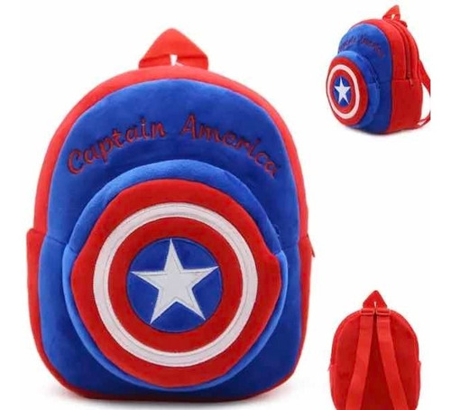 Mochila Capitán América Para Niños