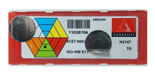 10 Insertos Xcet 060204fn-27p H216t Ceratizit