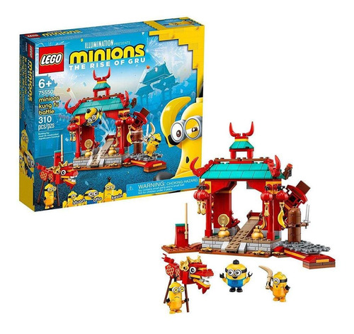 Kit Lego Duelo De Kung Fu De Los Minions 75550 310 Piezas