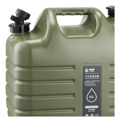 Contenedor De Agua Portátil Con Grifo Cubo De Jarra De 25l