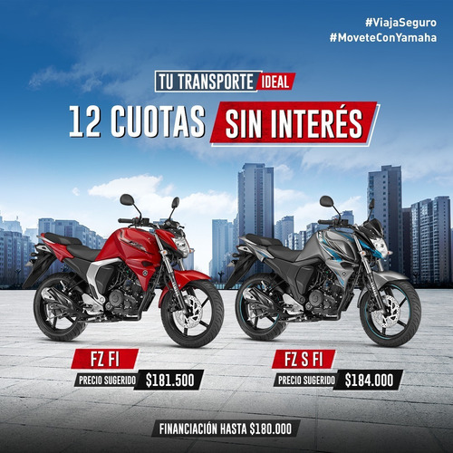 Imagen 2 de 16 de Yamaha Fz Fi Solo Con Dni Tenela Ya