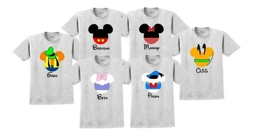 dentro Oral Resentimiento Playera Personalizada Diseños Mickey Minnie Disney