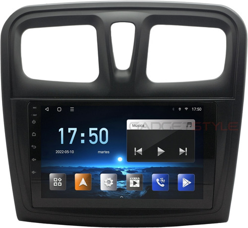 Estereo Renault Sandero Carplay Android Auto Gps Wifi Usb 4g