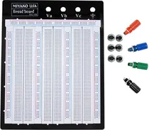 Comprar Protoboard Breadboard Circuitos De Prueba 2420 Puntos 