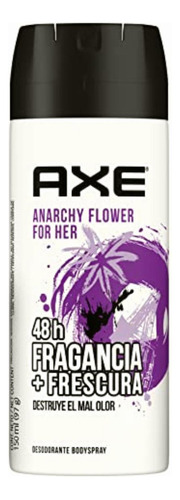 Axe Desodorante Anarchy Flower En Aerosol Para Dama, 96 G