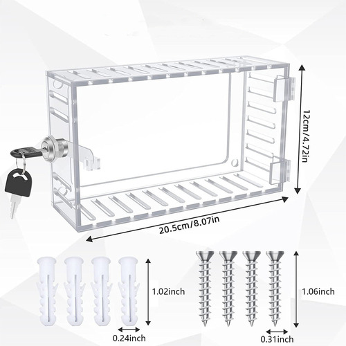 Caja De Seguridad Universal Para Termostato Con Llave, Termo