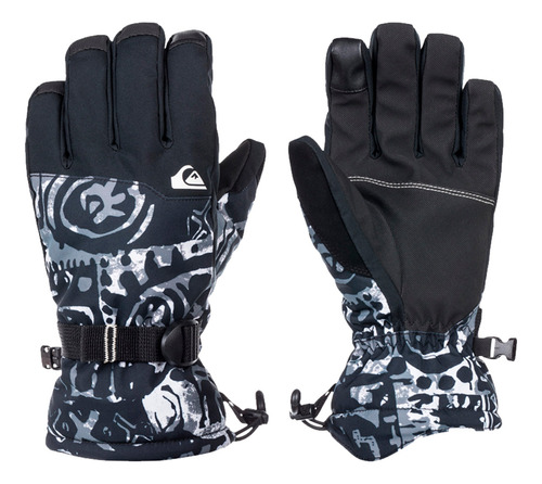 Guantes Quiksilver Mission Snowboard Ski Hombre Heritage 