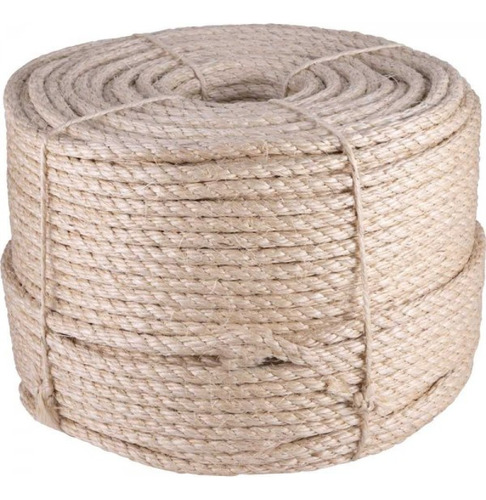 Corda De Sisal 12 Mm C/ Rolo De 220 Metros Vonder