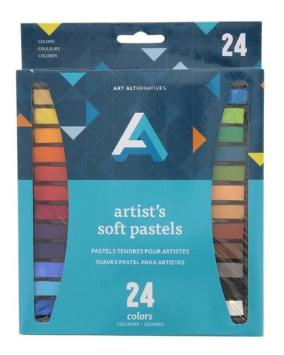 Art Alternatives Barras Pastel Para Artistas De 24 Colores