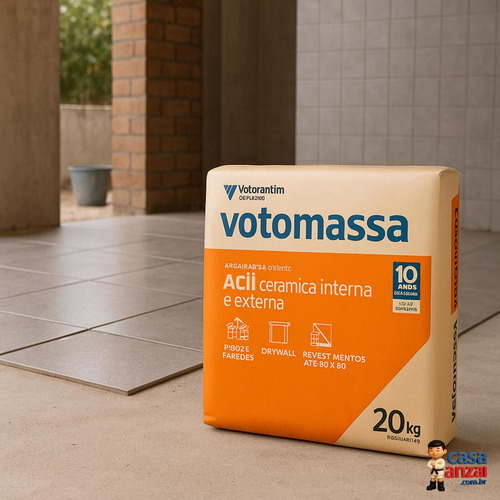 Kit Com 2 Argamassa Votomassa (acii) Ceramica Externa - 20k