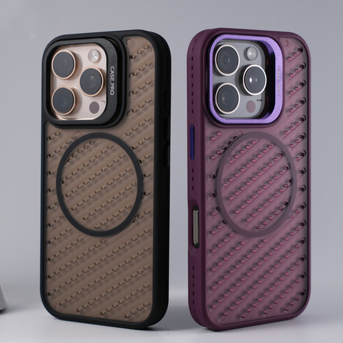 Fundas De Teléfono Cooling Magsafe Para iPhone 16e 16, 15, 14, 13, 12 Pro Max Plus 11, Funda Rígida Para Cámara, Disipación De Calor