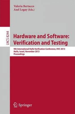 Libro Hardware And Software: Verification And Testing - V...