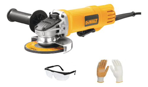 Amoladora Angular Dewalt 900w 115mm + Accesorios