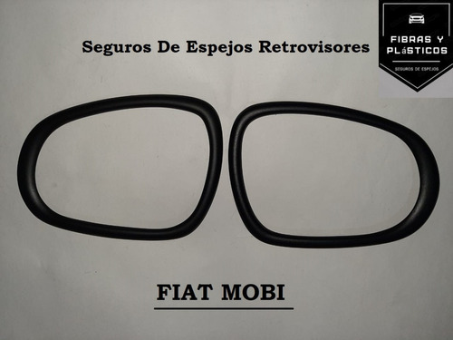 Seguros De Espejos Retrovisor En Fibra De Vidrio Fiat Mobi