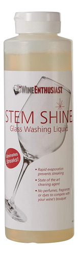 Wine Enthusiast Stem Shine - Limpiador Líquido De Copas De V