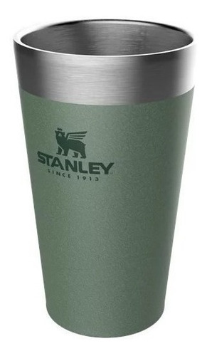 Vaso térmico Stanley Adventure color hammertone green 473mL 12V