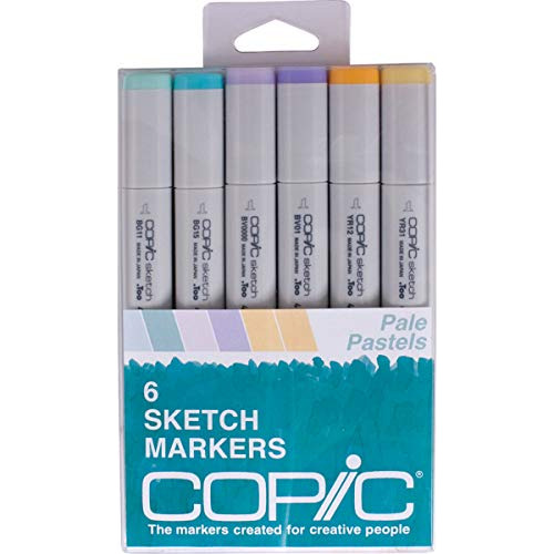 Copic Sketch Marker Juego De Colores Pastel Pálido, Juego D