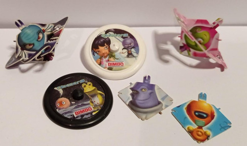 Figura Bimbo Pirinola Plastico Oocoons Año´s 2000 (Usado)