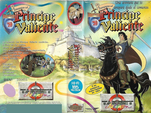 La Leyenda Del Principe Valiente 2 Vhs Target Children