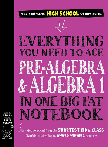 Workman Publishing Ace Pre-algebra Y Algebra I En Un Grande