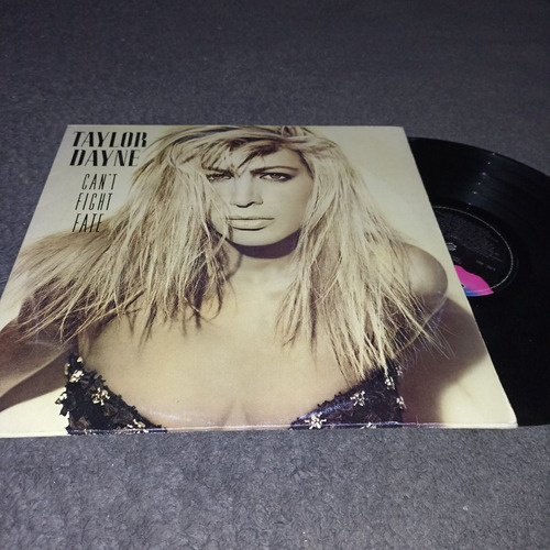 Taylor Dayne Lp Vinil Cant Fight Fate  Discos Arista 1989