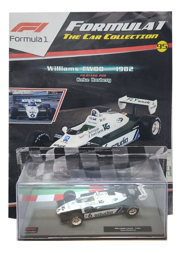 Revista +  Formula 1 Williams Fw08 De Keke Rosberg N 95 19 